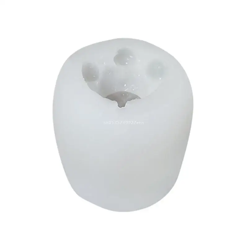 

3D Cartoon Candle Mold Silicone Soap Making Mould Fondant Candy Cake Chocolate Decorating DIY Baking Tools Dropship