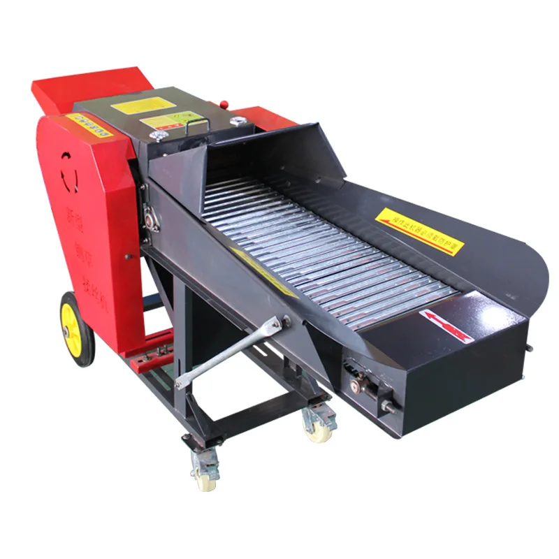 Высокоэффективная фермерская солома. Простая работа. Измельчитель для сена.