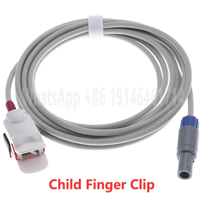 Монитор Mas Tech Spo2 совместимый с датчиком Mindry VS800 PM6000 6 контактов 3 м кабель для