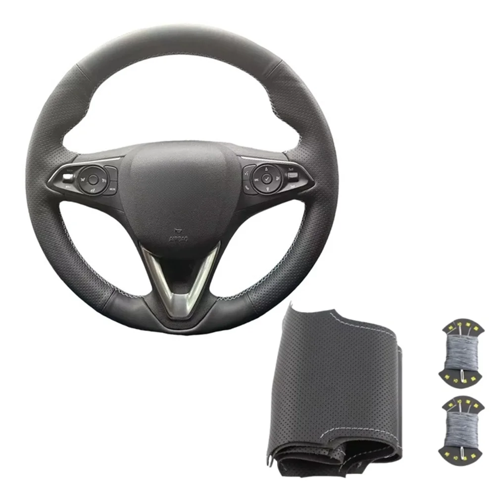 

Индивидуальное оформление для Opel Astra (K) Corsa (E) CrosslandX GrandlandX Insignia из микрофибры, кожаный чехол для руля