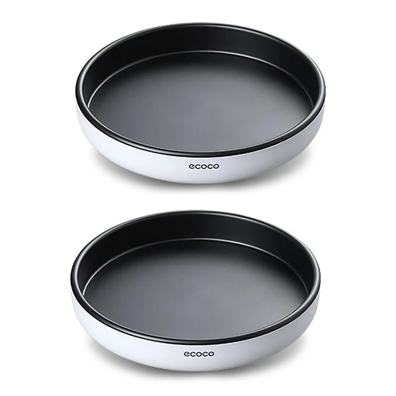 

HOT SALE 2X Ecoco Rotating Storage Rack Multifunctional Seasoning Organizer Shelf Black S