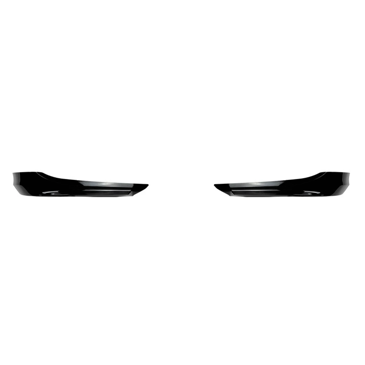 

For BMW 3-Series E90 E91 LCI 320I 330I 2009-2012 Glossy Black Front Bumper Lip Angle Diffuser Splitter Spoiler Protector