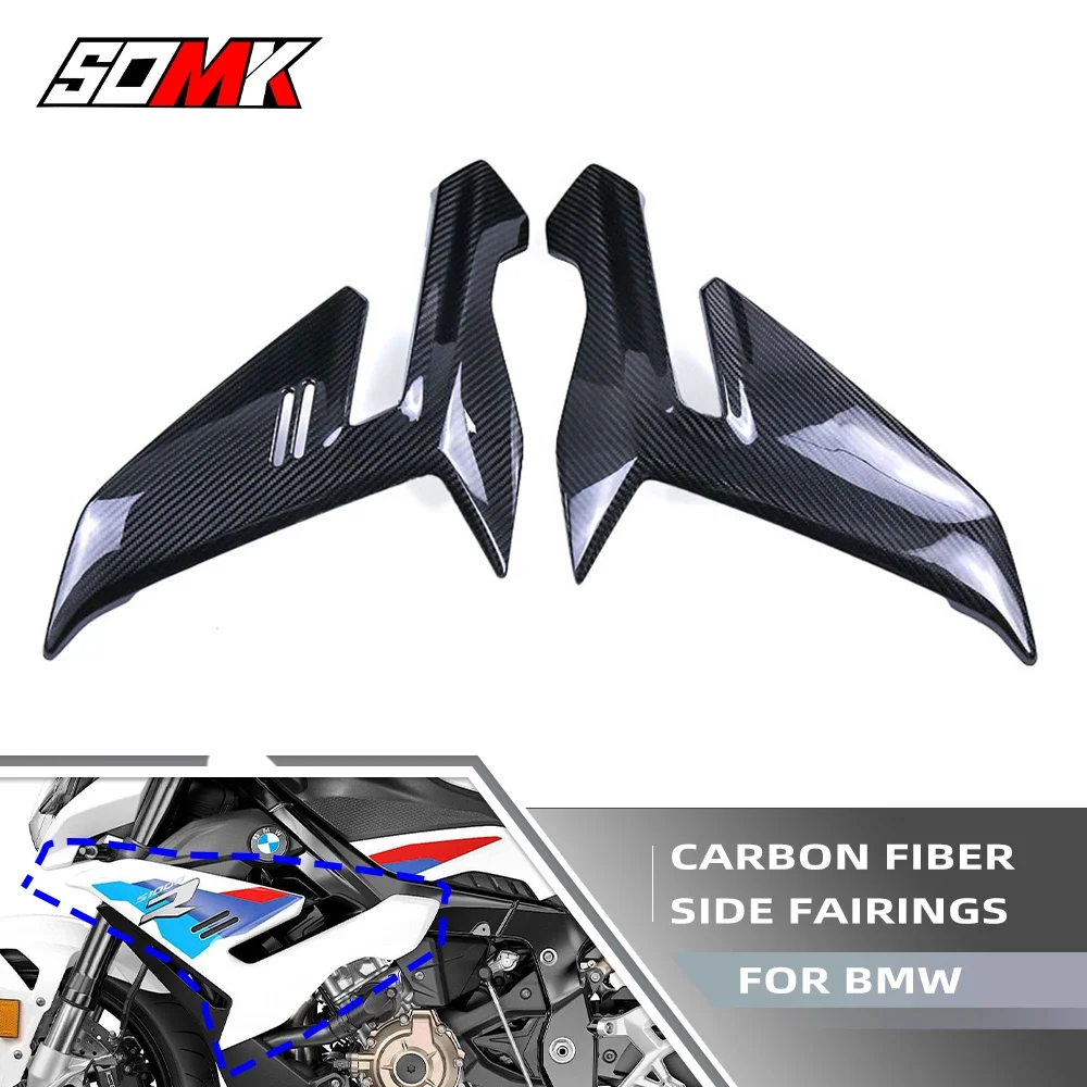 

Передний спойлер из углеродного волокна, боковая защита для BMW S1000R M1000R 2021 2022, аксессуары для мотоциклов S M 1000R