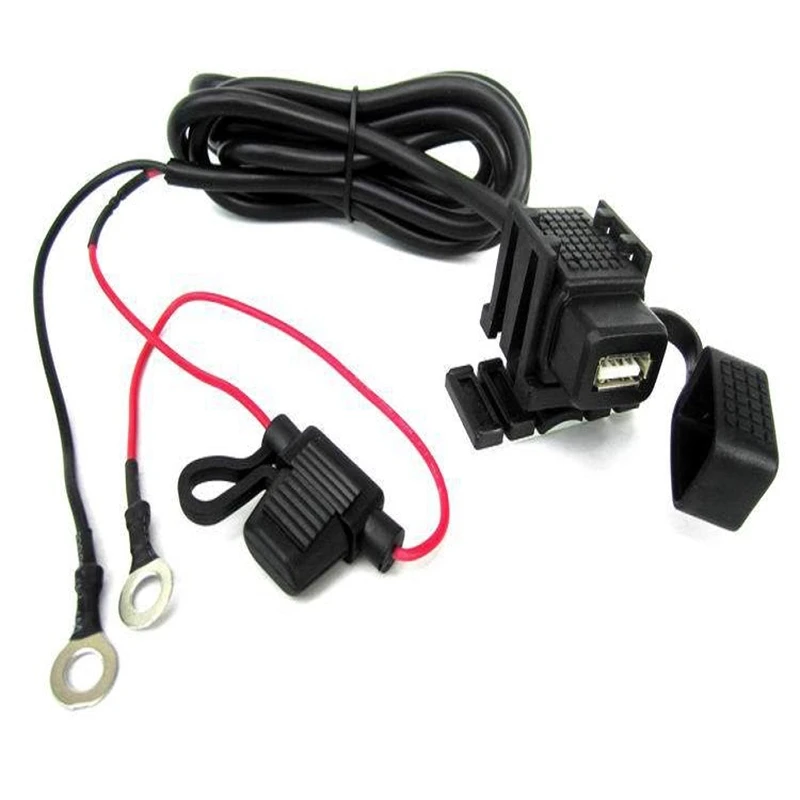 

12V Waterproof Motorbike Handlebar Charger 2.1A Motorcycle USB Adapter Power Supply Socket for Mobile Phone USB Chargers
