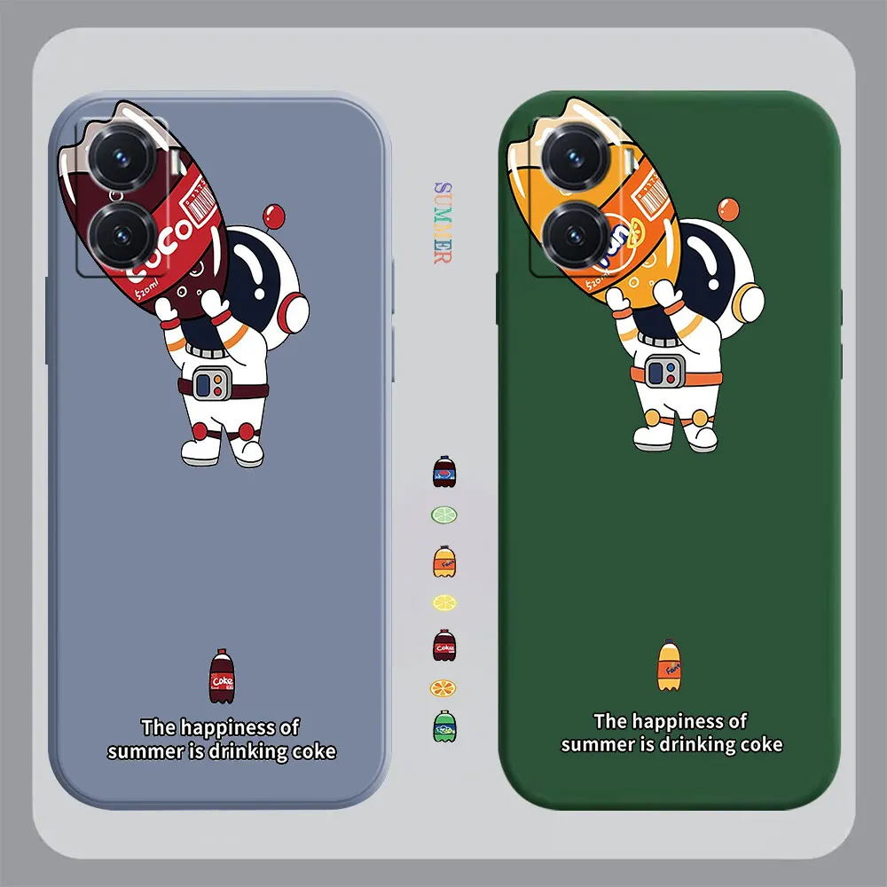 Чехол для VIVO Y93 Y85 Y83 Y77E Y77 Y76S Y73S Y71T Y66 Y55S Y53S Y52S Y51S Y50 Y35 Y33S Y31 Cola крышка с аэрированным