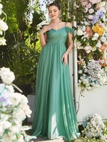 elegant evening dresses long a line off shoulder floral v neck floor length 2022 ever pretty of tulle simple prom women dress