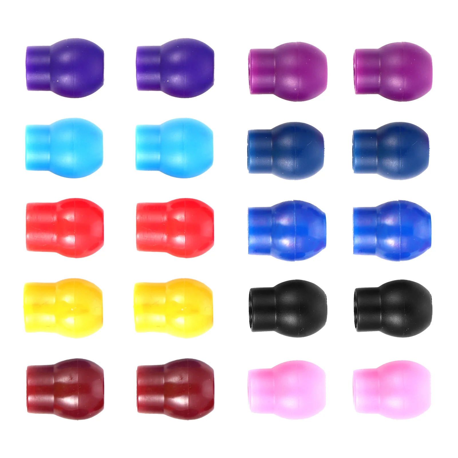 

10 Pairs Stethoscope Spare Parts Stethoscope Replacement Earplugs Stethoscope Earpiece Replacement