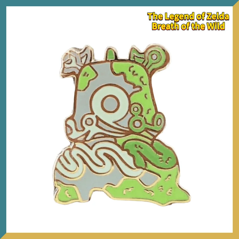 

The Legend of Zelda Breath of The Wild Brooch Anime Peripheral Adventure Game Badge Ornament Collection Toy Figure Gift