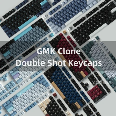 Jaycomia GMK Double Shot keycaps Cherry Profile PBT Red Samurai 8008 Botanical Shoko Olivia