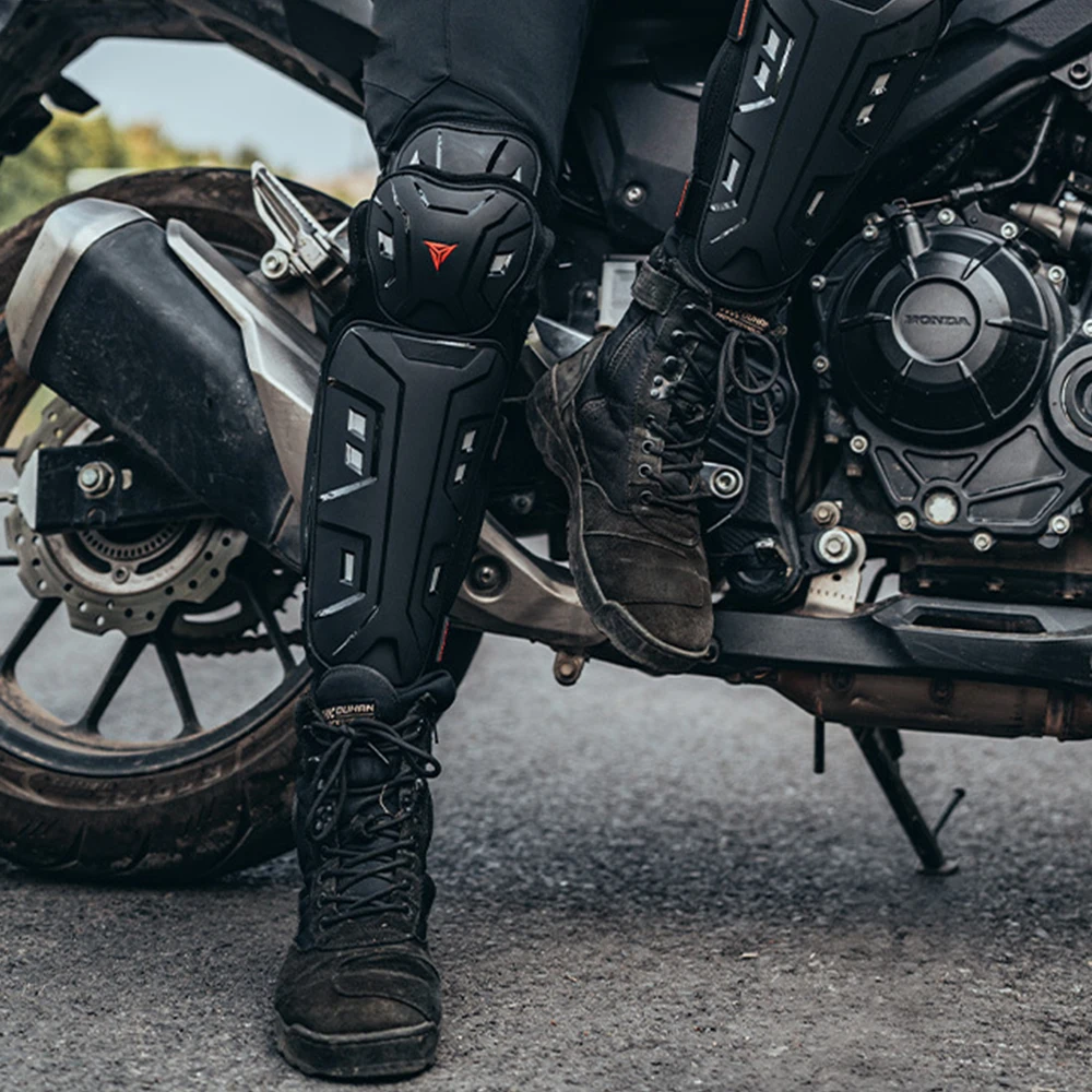 Motorcycle Motocross Skating Protectors Outdoor Sport Equipment Riding Protective Gears 4Pcs/set Knee Elbow Pads