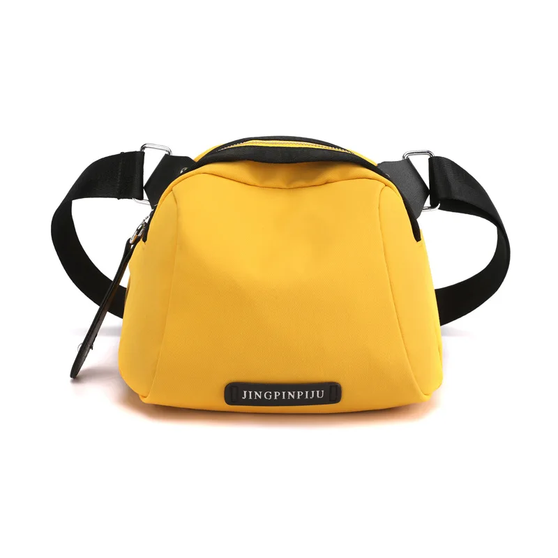 Waterproof Shell Small Shoulder Bag for Women Handbags Oxford Wide Strap Crossbody Bag Quality Soft Fashion Cross Body Purses