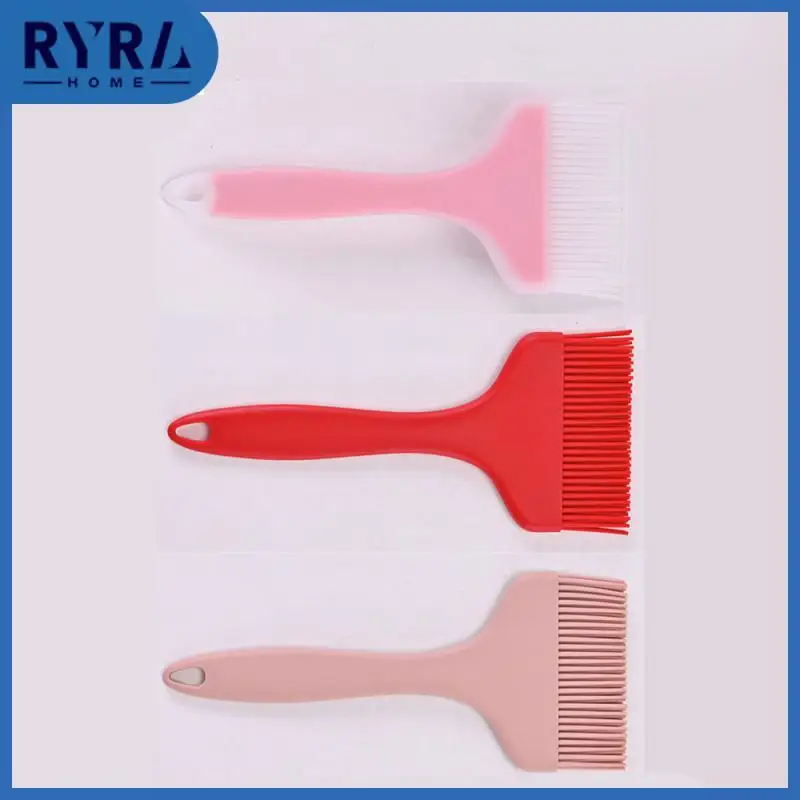 

No Peculiar Smell Roast Brush High Temperature Resistance Kitchen Gadgets Not Afraid Of Stretching Silica Gel Flexible Bristles
