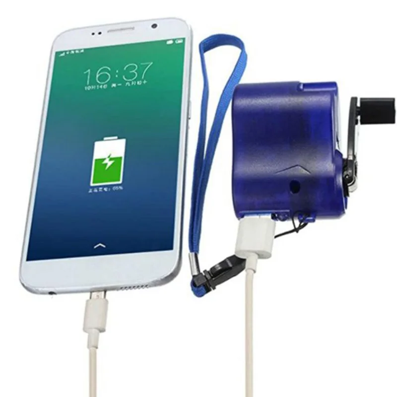 

Зарядное устройство для телефона с ручкой и USB-портом
