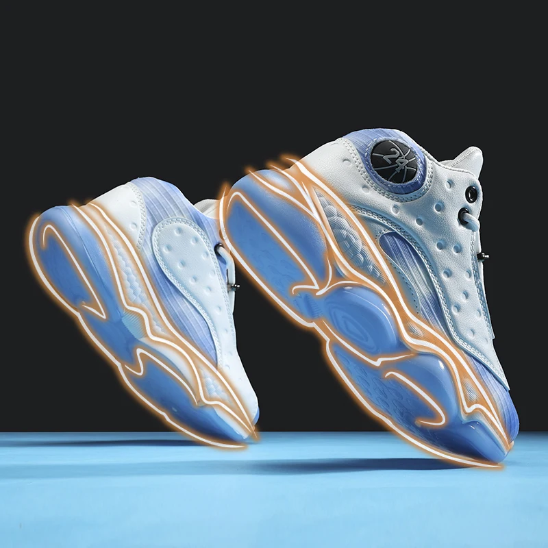 Boys' Shoes Spring and Autumn Anti-skid Wear-resistant Big Sole Children's Basketball Shoes Sports Shoes Children's Casual Shoes