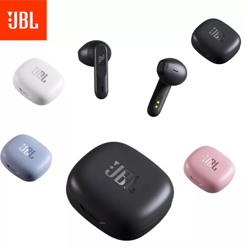 

100% Оригинальные беспроводные Bluetooth-наушники JBL W300TWS, стереонаушники с басами, шумоподавлением, наушники с микрофоном и зарядным футляром