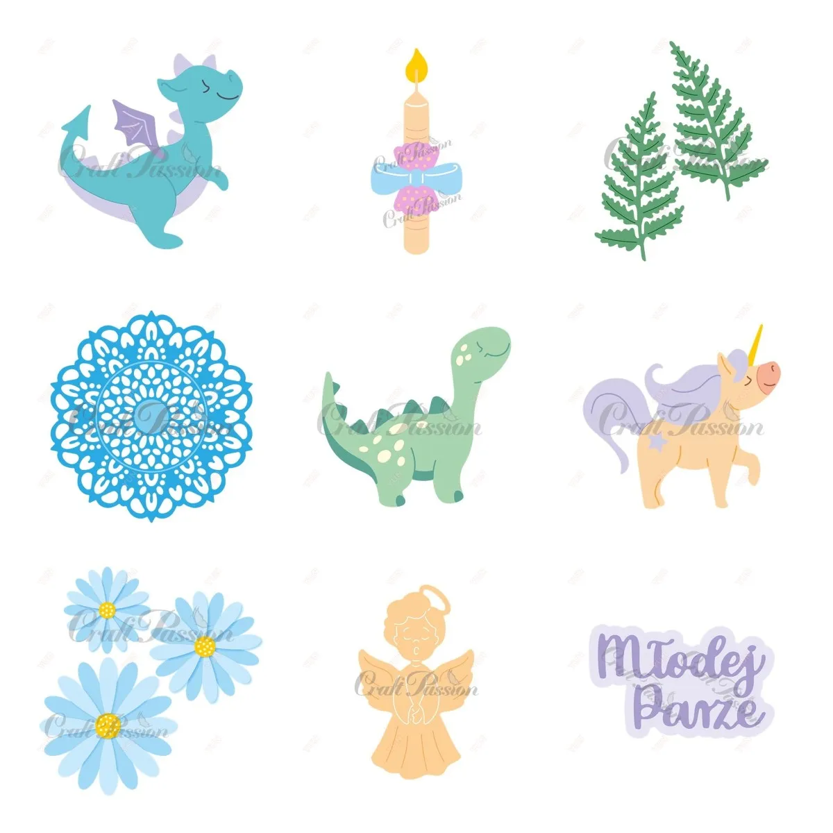 

Sto Lat Singing Angel Baby Dino New Metal Cutting Dies DIY Scrapbooking Photo Album Decorative Embossing Paper Card