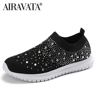 women casual shoes fashion slip on sock shoes walking sneakers breathable loafers lazy shoes fitness sneakers