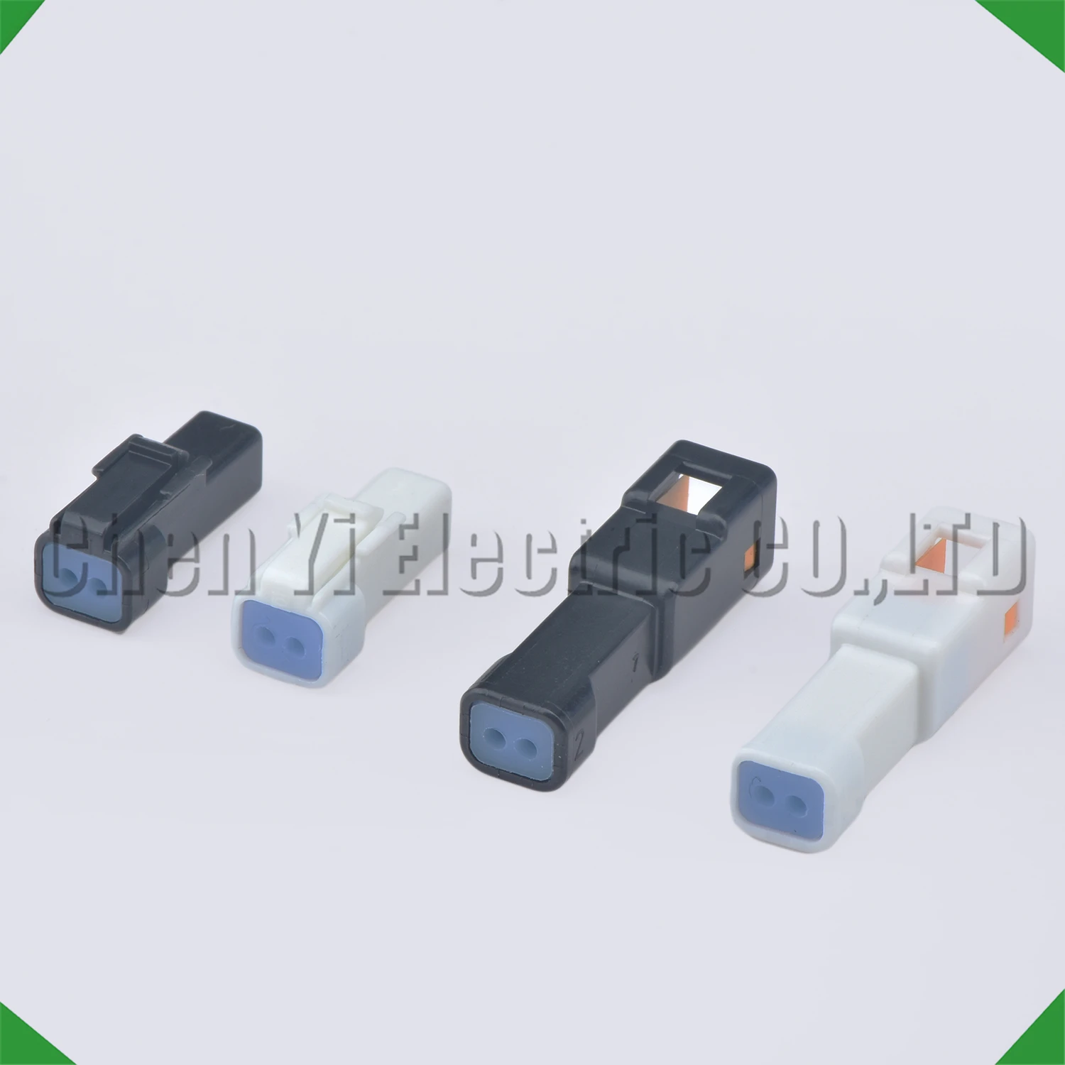 2-контактный автоматический водонепроницаемый электронный разъем жгута