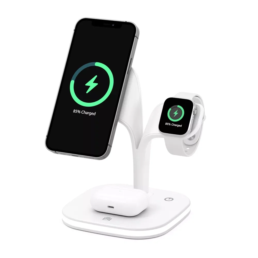 

Wireless Charger 3 in 1 Fast Charging Dock Station for IPhone 13 12 11 charger for iphone for Airpods Pro IWatch