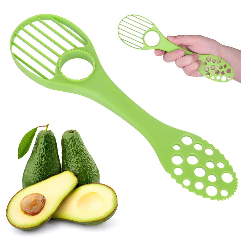 

5 In 1 Avocado Slicer Peeler Cutter Multifunctional Tools As A Splitter Pitter Knife Peeler Fruit Scoop For Kitchen Gadget