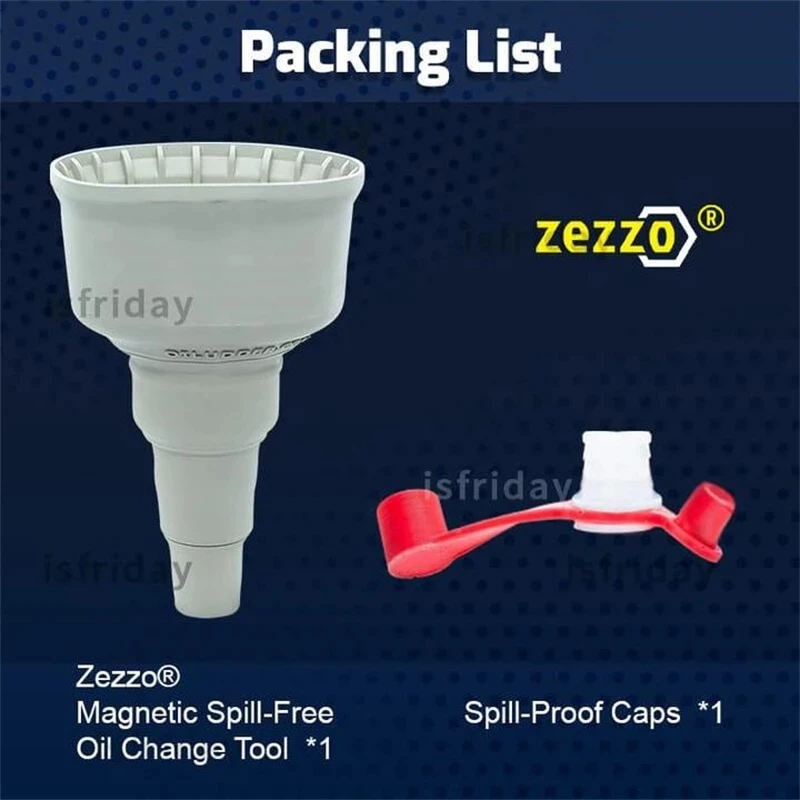 

Zezzo® Magnetic Spill-Free Oil Change Tools Flexible TPU Car Oil Exchange Filter Funnels Leak Proof Guard Replacement Dropship