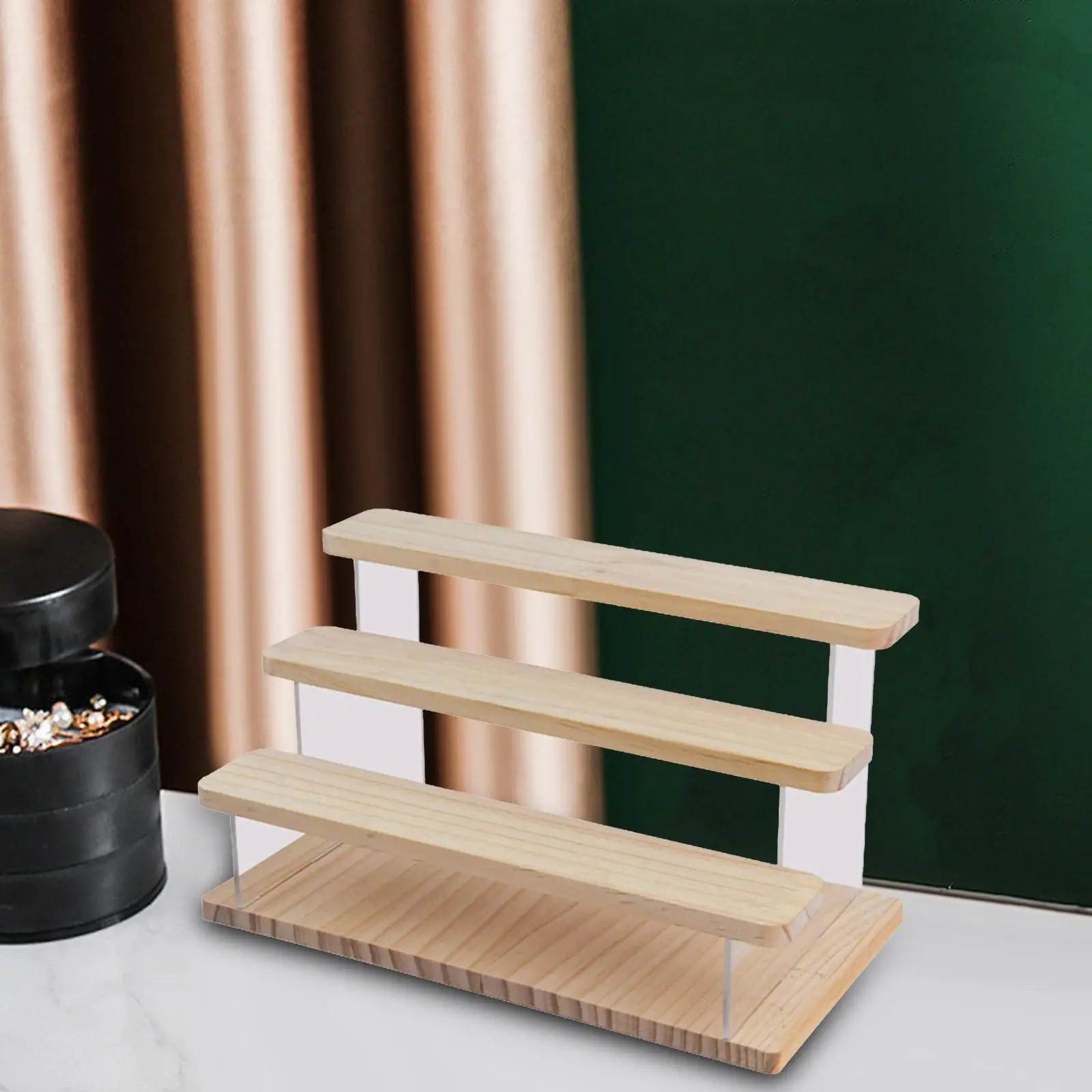 

Трехуровневая демонстрационная полка для ювелирных изделий, стойка для демонстрации ювелирных изделий, настольная стойка для демонстрации ювелирных изделий, настольная столешница для десертов