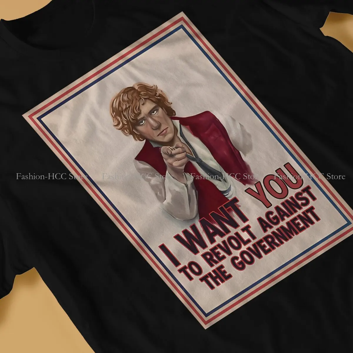 Футболка мужская графическая с изображением Френч-революции