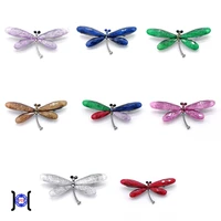 pd brooch 2022 new korean version of crystal dragonfly brooch gender pin clothing accessories animal spilla 828 sale