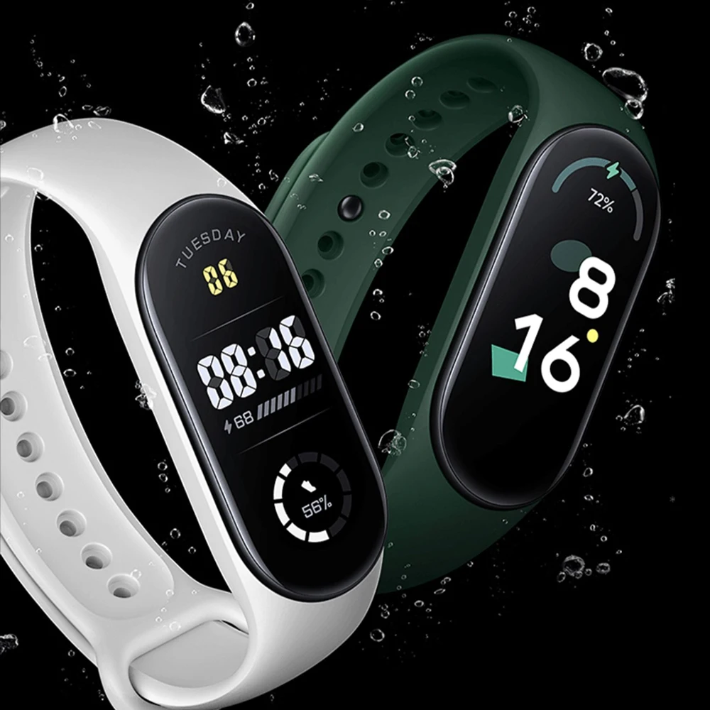 Strap For Mi Band 6 7 Bracelet Breathable Adjustable Silicone Wristband belt Replacement Smart watch Xiao Mi Band 3 4 5 6 Strap