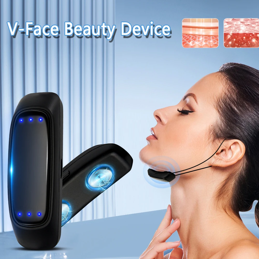 

Neck rechargeable massager Electric Neck massage EMS Cervical spine Massage v Face Slimming fast effective support Dropshipping