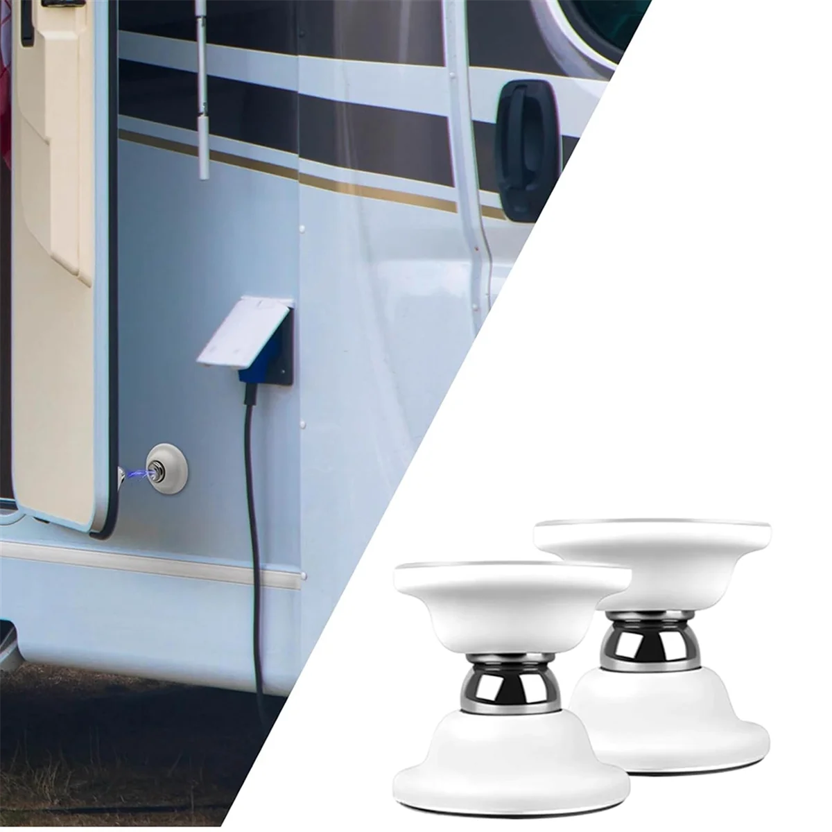 Держатель для двери RV 2 упаковки магнитный багажный дверной захват трейлера