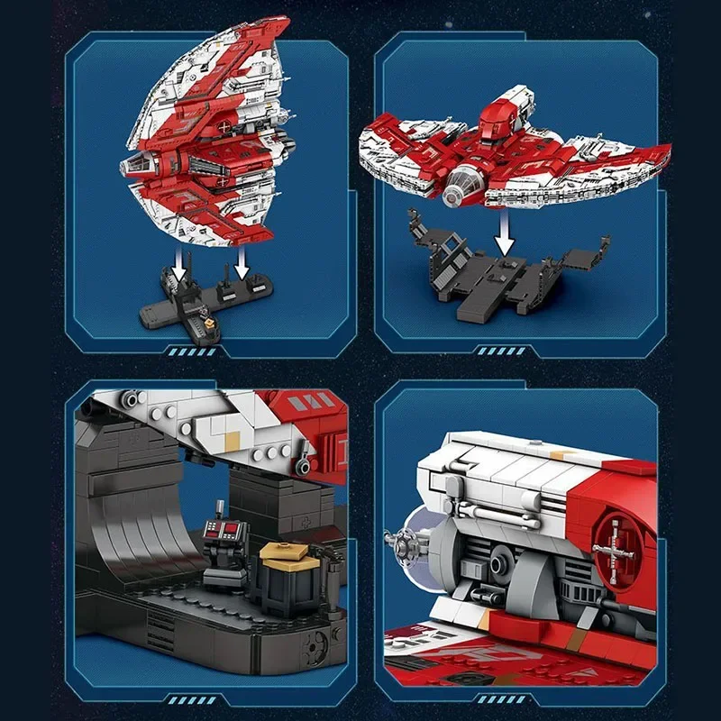 5749 шт. строительные блоки MOC T6 игрушечные