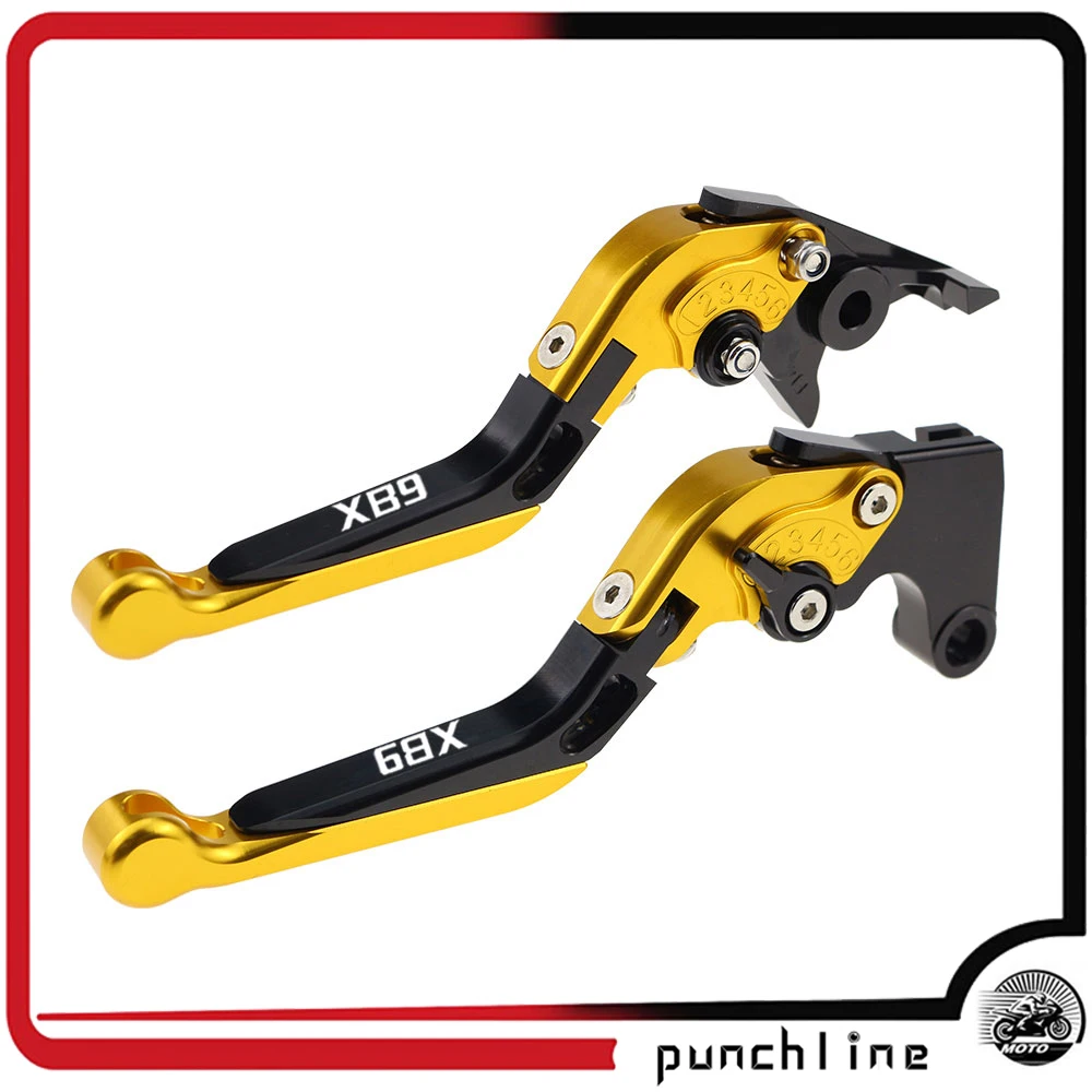 

Fit XB9 2003-2009 Clutch Levers For XB 9 Folding Extendable Brake Levers