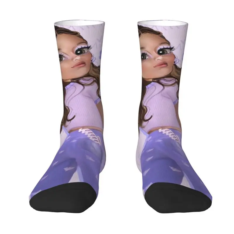

Florence By Mills Mens Crew Socks Unisex Cute 3D Print Dress Socks