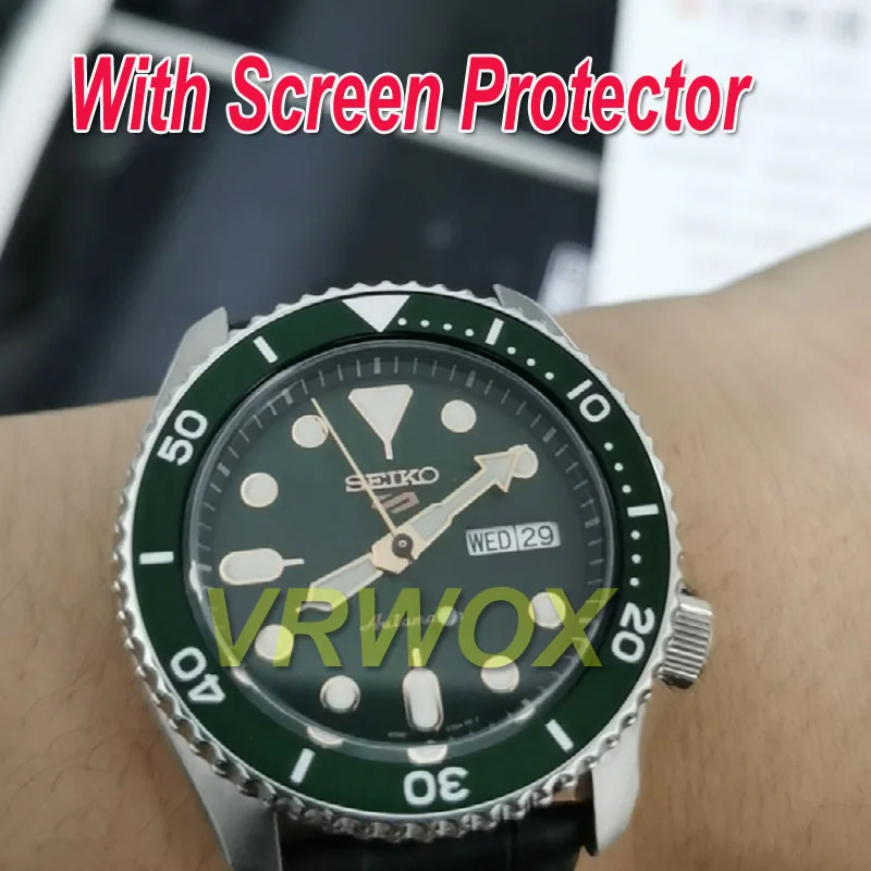 3Pcs Glass Protector  For Seiko SRPD61 SRPD51 SRPD53 SRPD65 SRPD55 SRPD76 SRPD46 SRPD09 71 SRPD63 9H Tempered Screen Protector