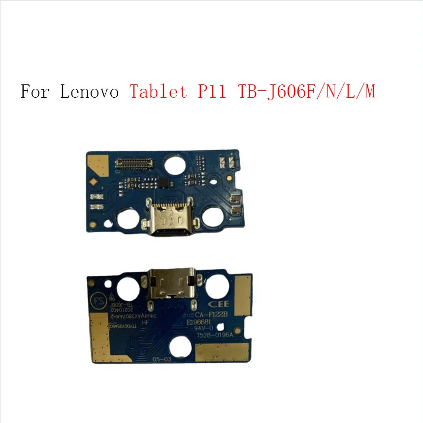 Пластина порта зарядки для Lenovo Tab P11 Xiaoxin Pad TB-J606F TB-J606 TB-J606N (art.: 3920cd8922641) - 3920cd8922641