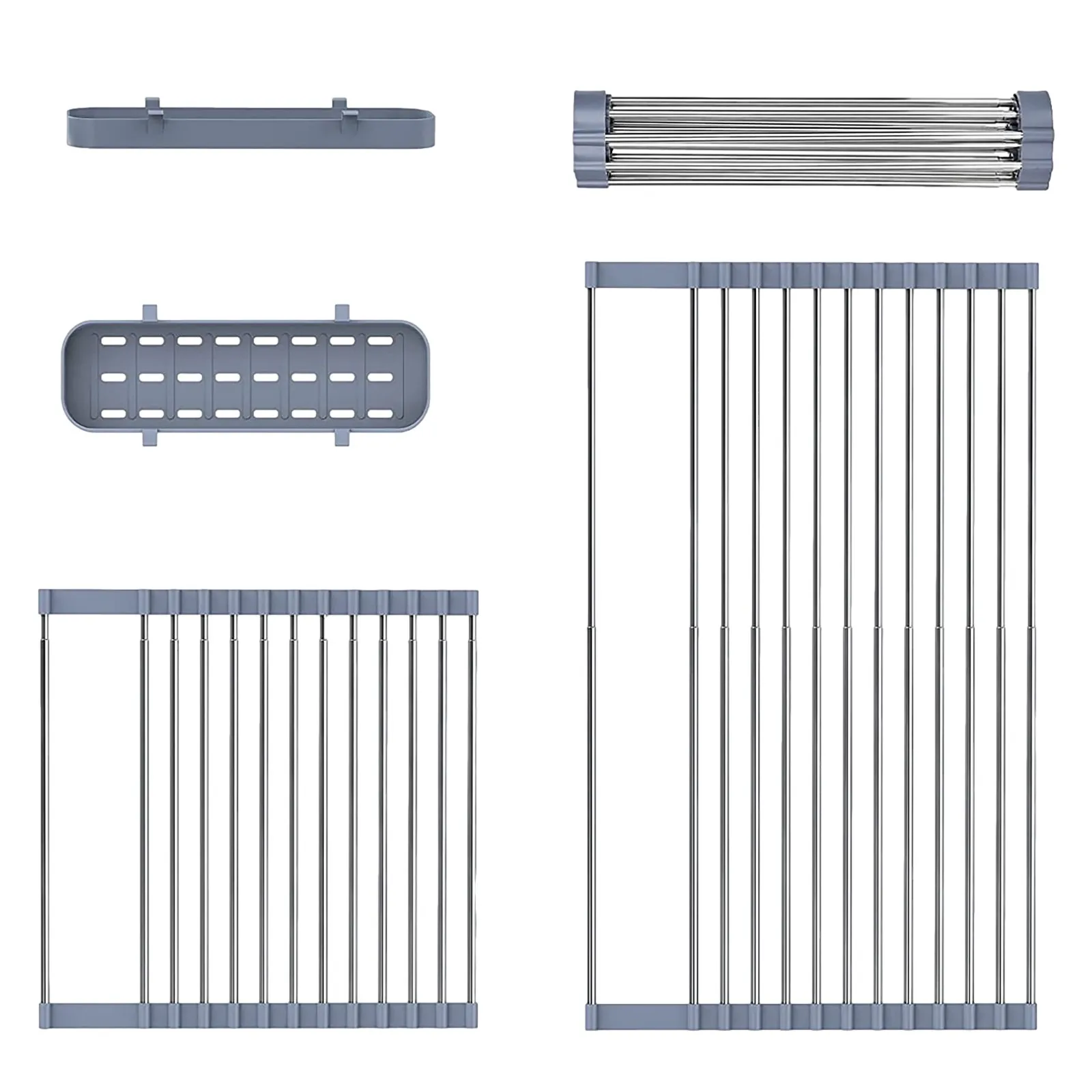 

Настенная кухонная стойка из нержавеющей стали 27