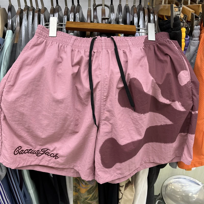 2024 американская уличная одежда шорты с вышивкой в виде скелета MMJ летние мужские