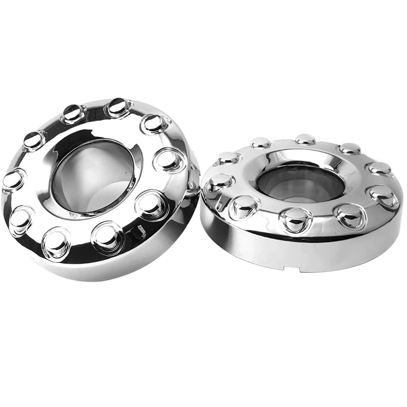 

19.5 Inch 10-Lug Front Car Wheel Hub Center Caps For Ford F450 F550 2005-2016 Super Duty Replaces 5C3Z1130NA(Pair)