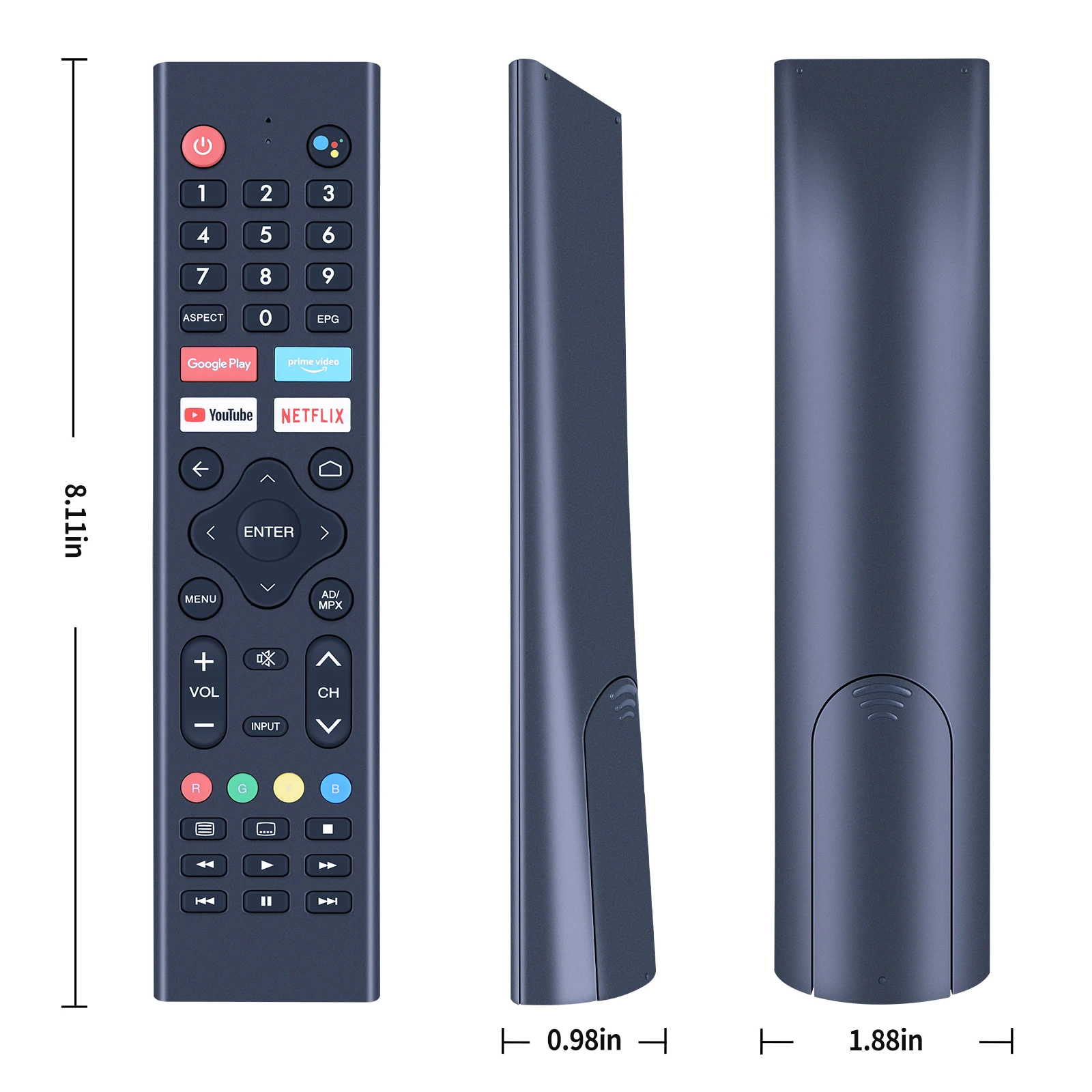 Пульт дистанционного управления RC-AD03 для телевизора ACONATIC