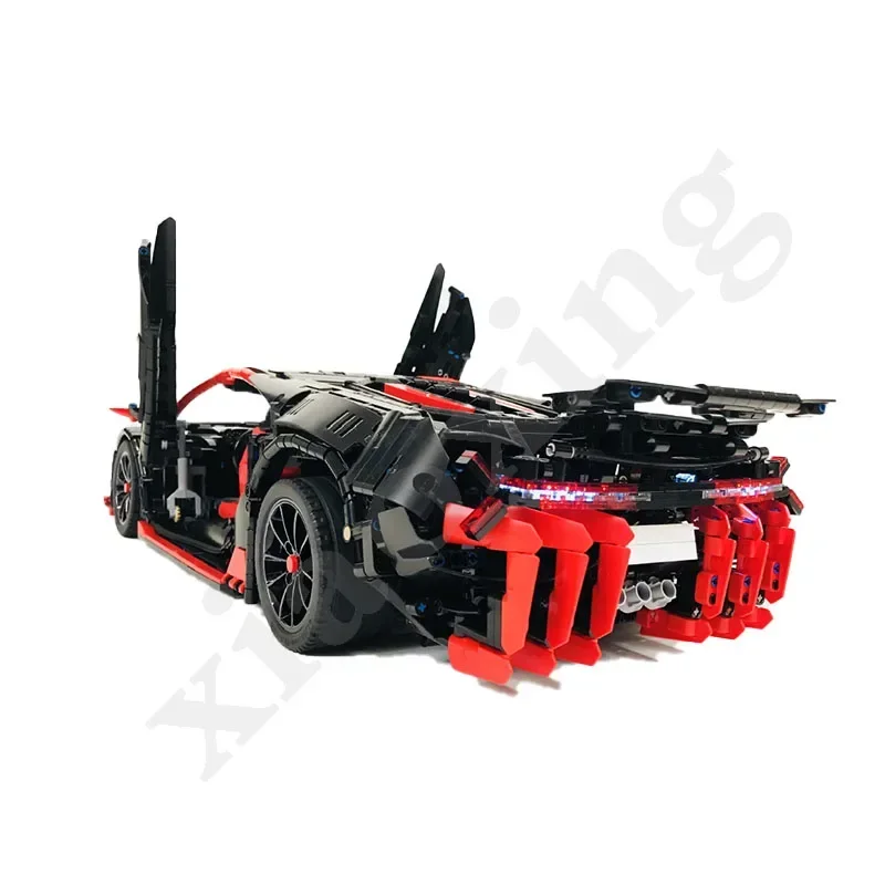 MOC-12560 электрический RC Supercar DIY Racing строительные блоки юбилейный спортивный