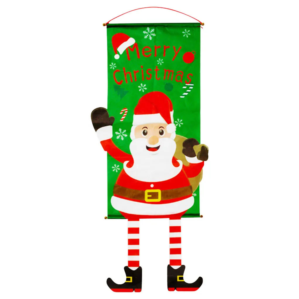 

Новое популярное украшение для крыльца с надписью "Merry Christmas", подвесное украшение, Рождественское украшение для дома, Рождество 2021, украшени...