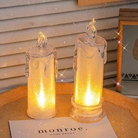 led flameless tealight candles battery operated candles flickering led candles romantic decorations for wedding home party decor