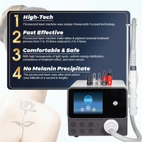 2022 portable nd yag laser picosecond beauty apparatus for tattoo pigment removal 755 1064 532nm with ce