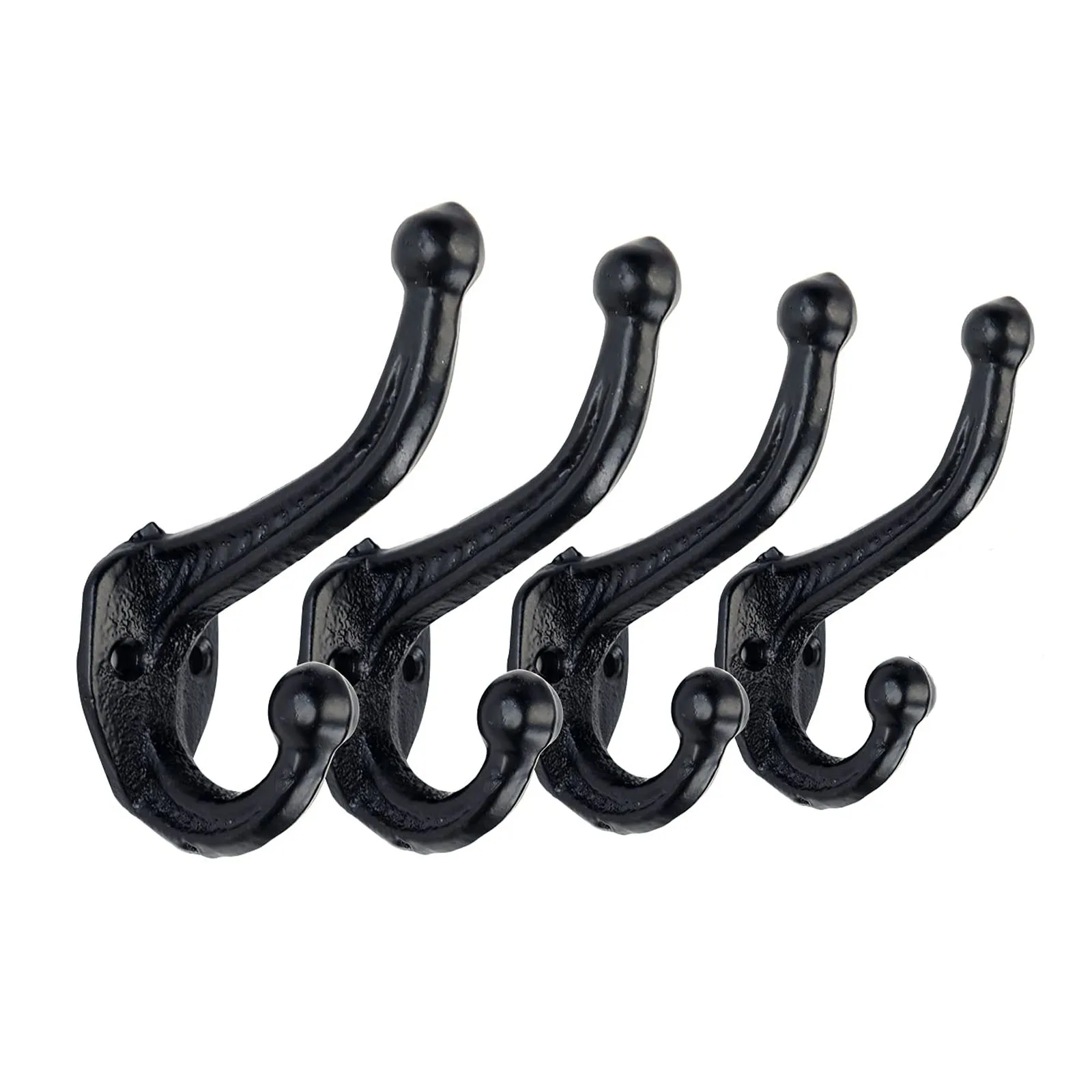 4 Упаковки Винтажные Антикварные Металлические Настенные Крючки Для Мебели