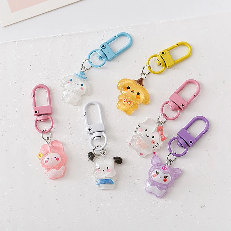 

Фигурка аниме Kuromi, водная фотография, Hello Kittys Melody Cinnamoroll, Фотосумка, рюкзак, подвеска, украшение, ювелирные изделия