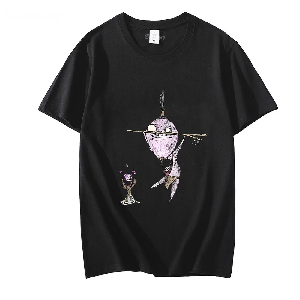 

Survival Game Don't Starve Together T Shirts MEN Monster Spider Queen Tshirts 100% Cotton T-shirts Adventure Cartoon Originality