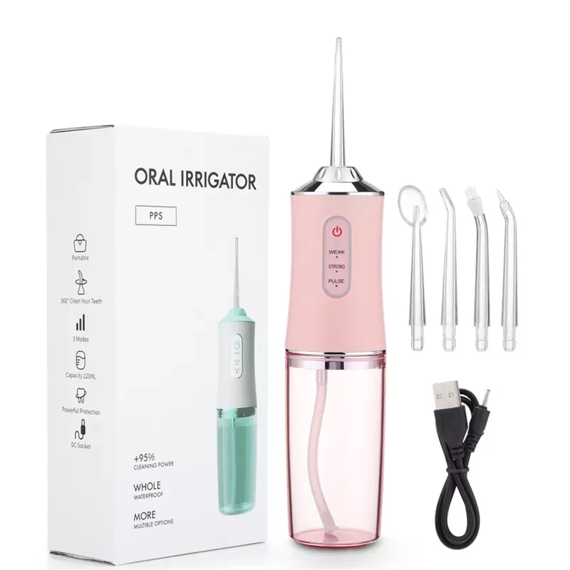 

Oral Irrigator Dental water jet Teeth Whitening Cleaner Water Flosser Portable irrigator for teeth water thread for teeth
