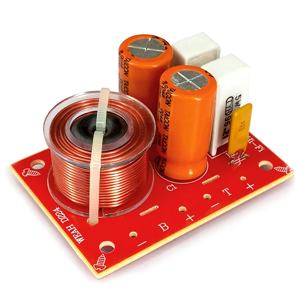 1 шт. 2-полосный фильтр Hi-Fi для аудиосистемы 120 Вт