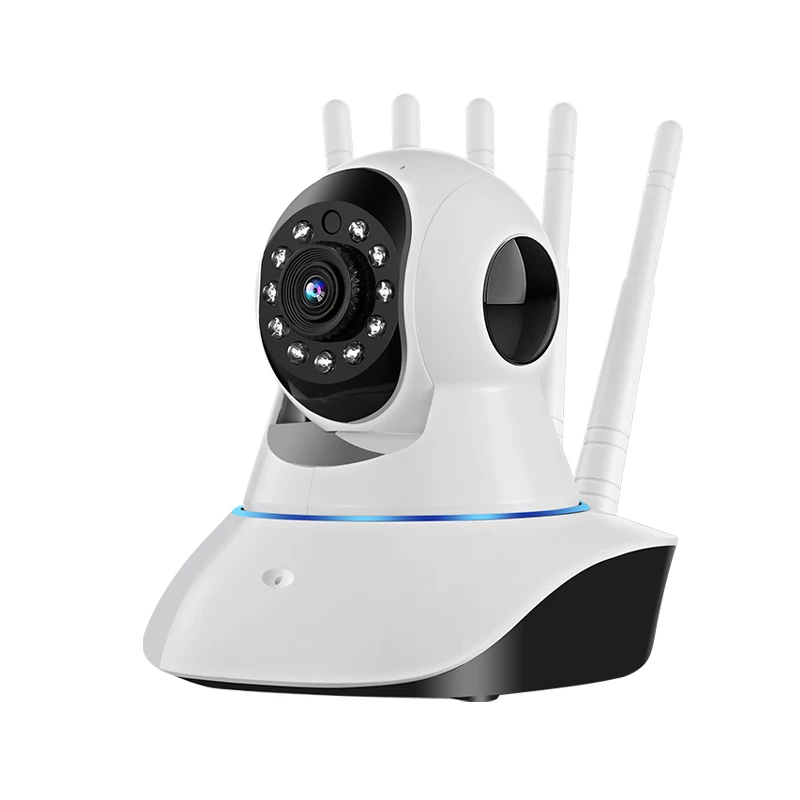 

Робот-камера 1080P с 3 антеннами Wi-Fi и углом поворота 360 °